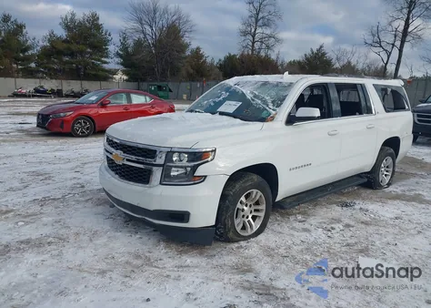 2018 Chevrolet Suburban Lt z USA, uszkodzony, nr VIN 1GNSCHKC1JR104250